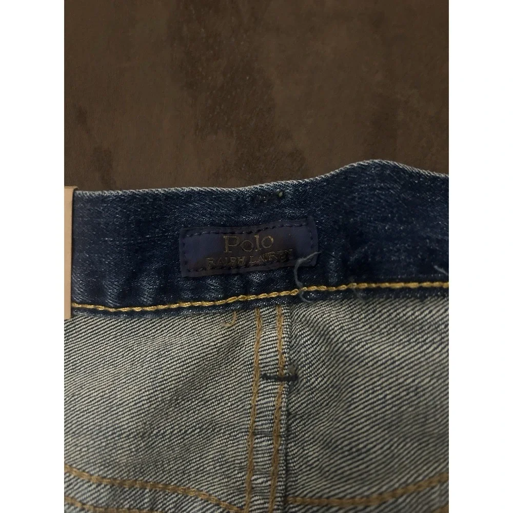 Polo Ralph Lauren Sullivan Slim Jeans Mens 33X32 Blue Stretch Denim